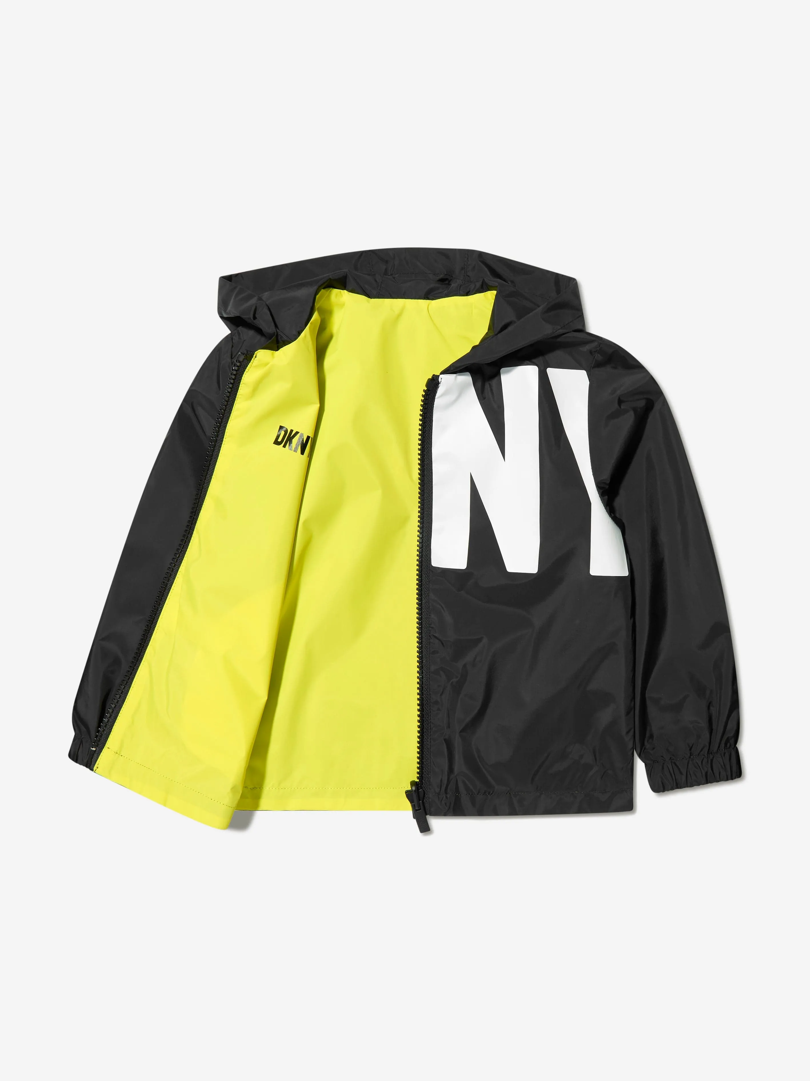 DKNY Kids Reversible Windbreaker in Black