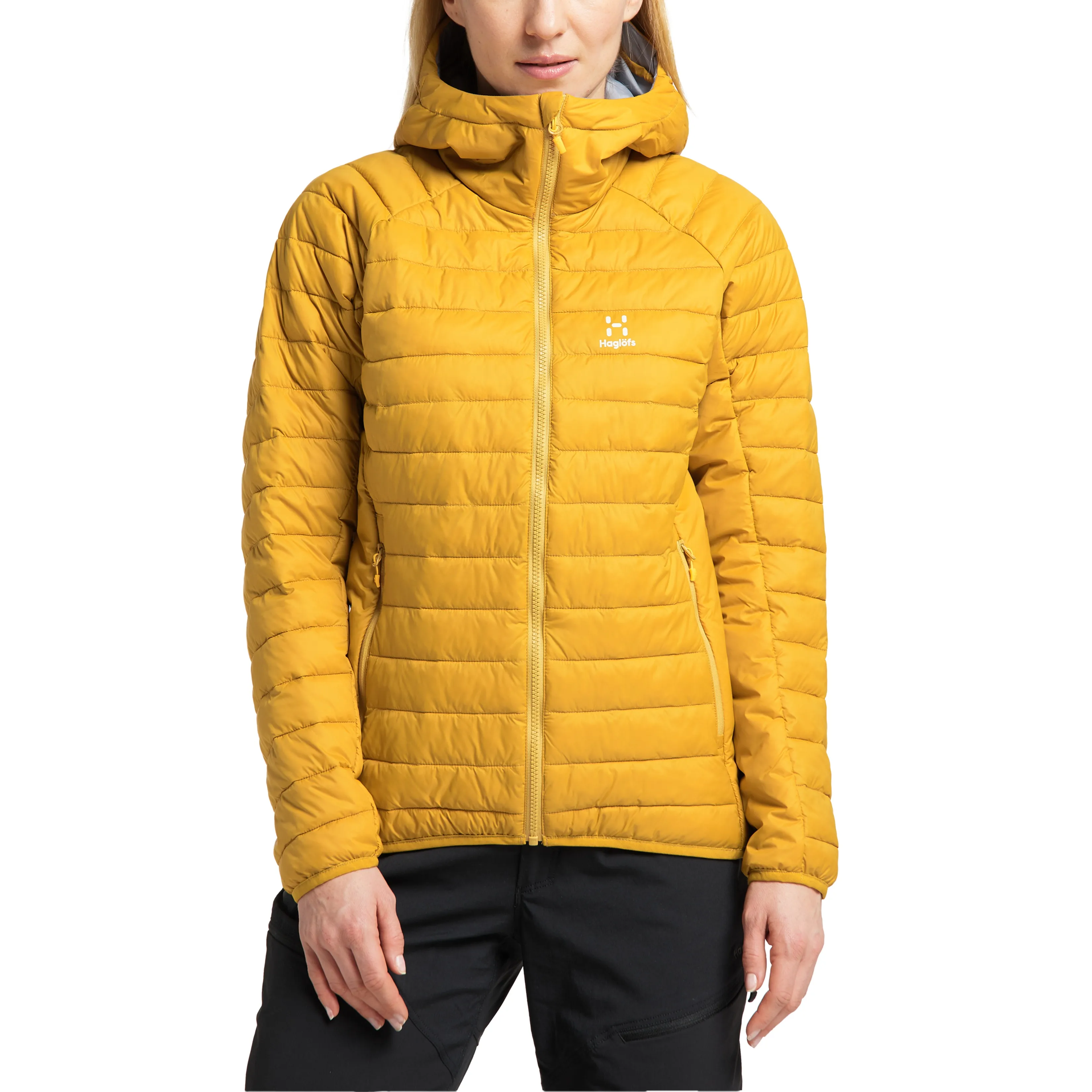 Haglöfs Women&#x27;s Rapid Mimic Hood Autumn Leaves | Buy Haglöfs Women&#x27;s Rapid Mimic Hood Autumn Leaves here | Outnorth