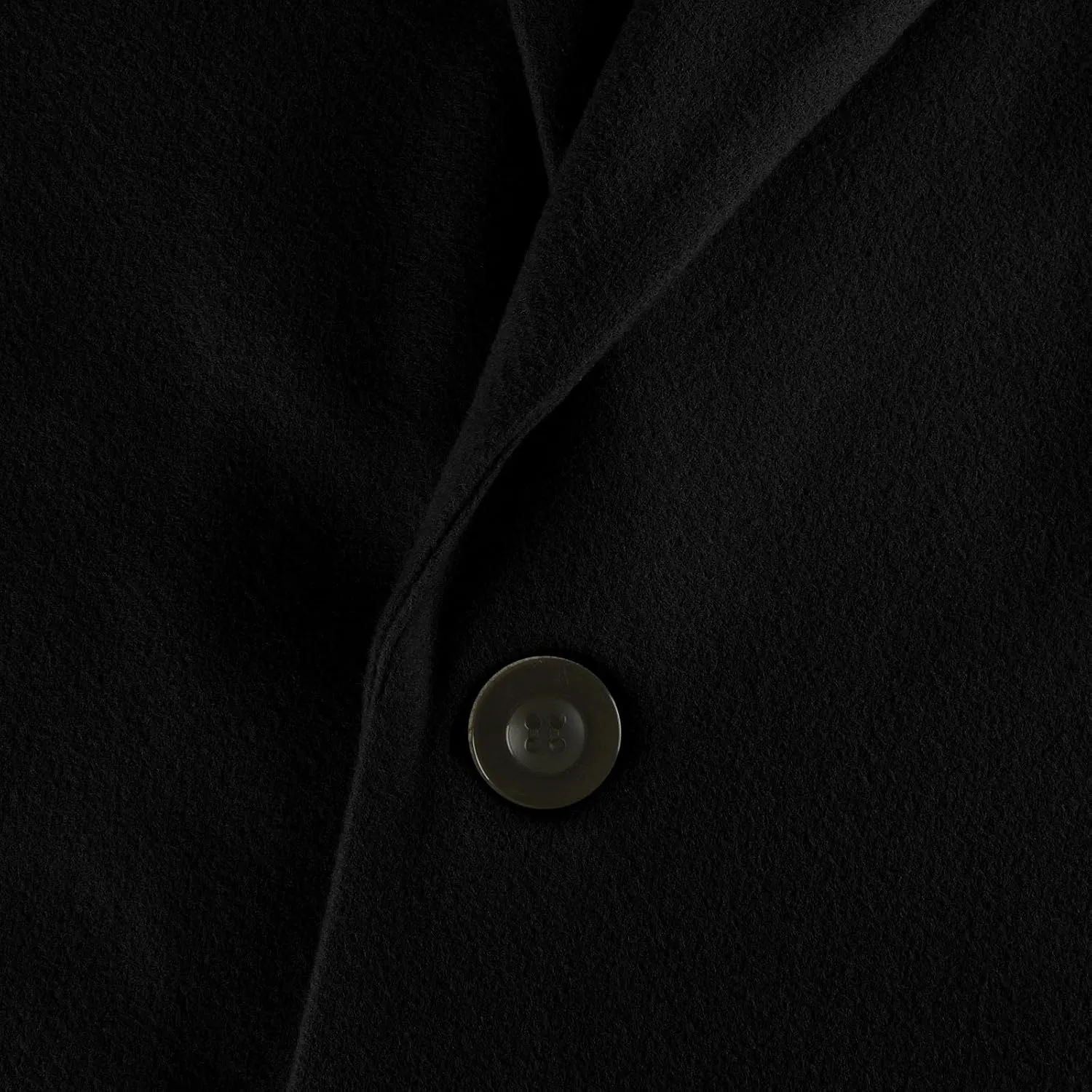 Womens Pea Coats Lapel Neck Button 3/4 Sleeve Coats Winter Double Breasted Wool Coats with Pockets